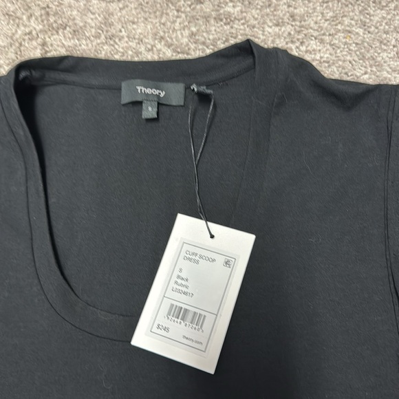 Theory Cuff Scoop Dress - Black - Small - NWT - Picture 2 of 5